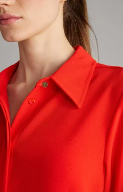 Sale JOOP! Crêpe Blouse in red