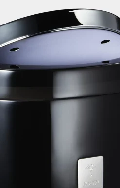 Sale JOOP! Crystal Line storage bin with swivel lid in anthracite plain anthracite