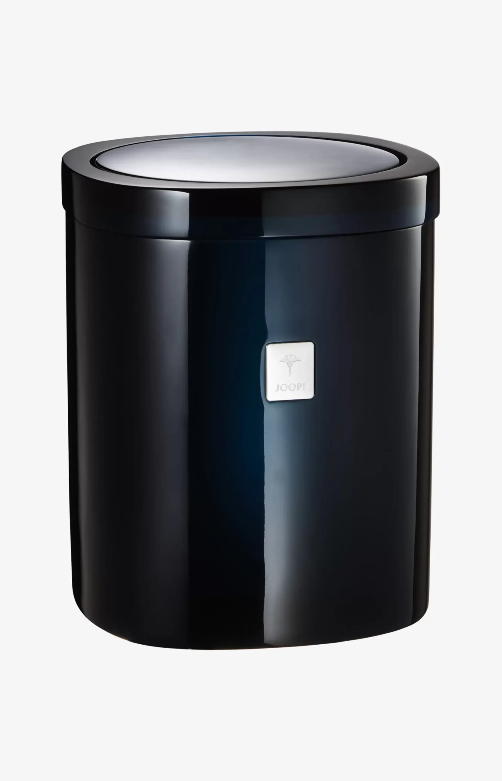 Best JOOP! Crystal Line storage bin with swivel lid in dark blue