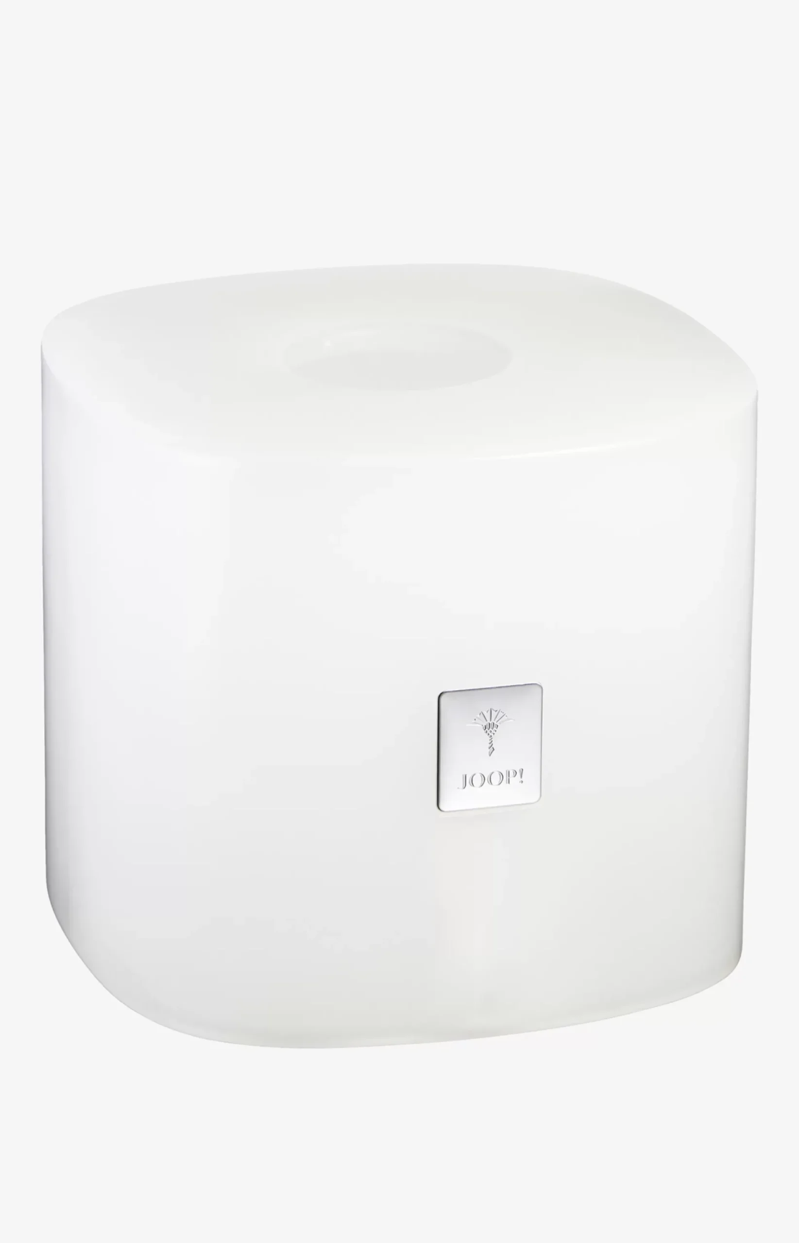 Hot JOOP! Crystal Line tissue dispenser in white plain light beige