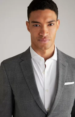 Outlet JOOP! Damon Gun Suit in Grey Check grey checked