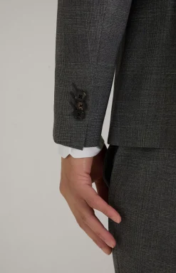 Outlet JOOP! Damon Gun Suit in Grey Check grey checked