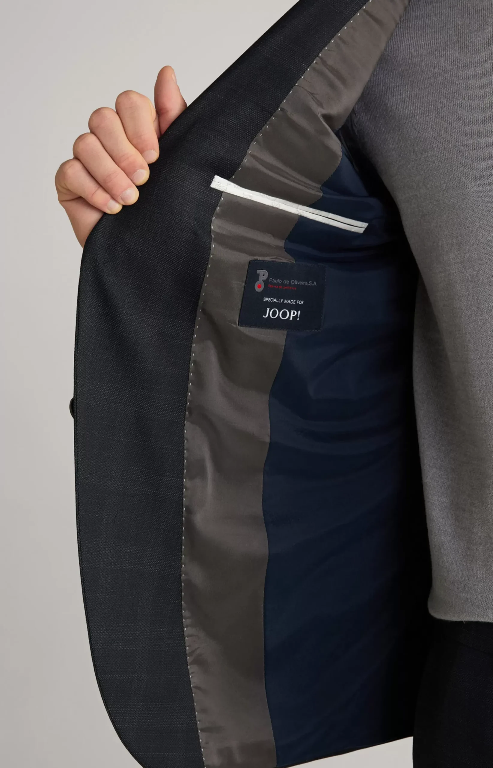Outlet JOOP! Damon Jacket in Dark Blue Check dark blue checked