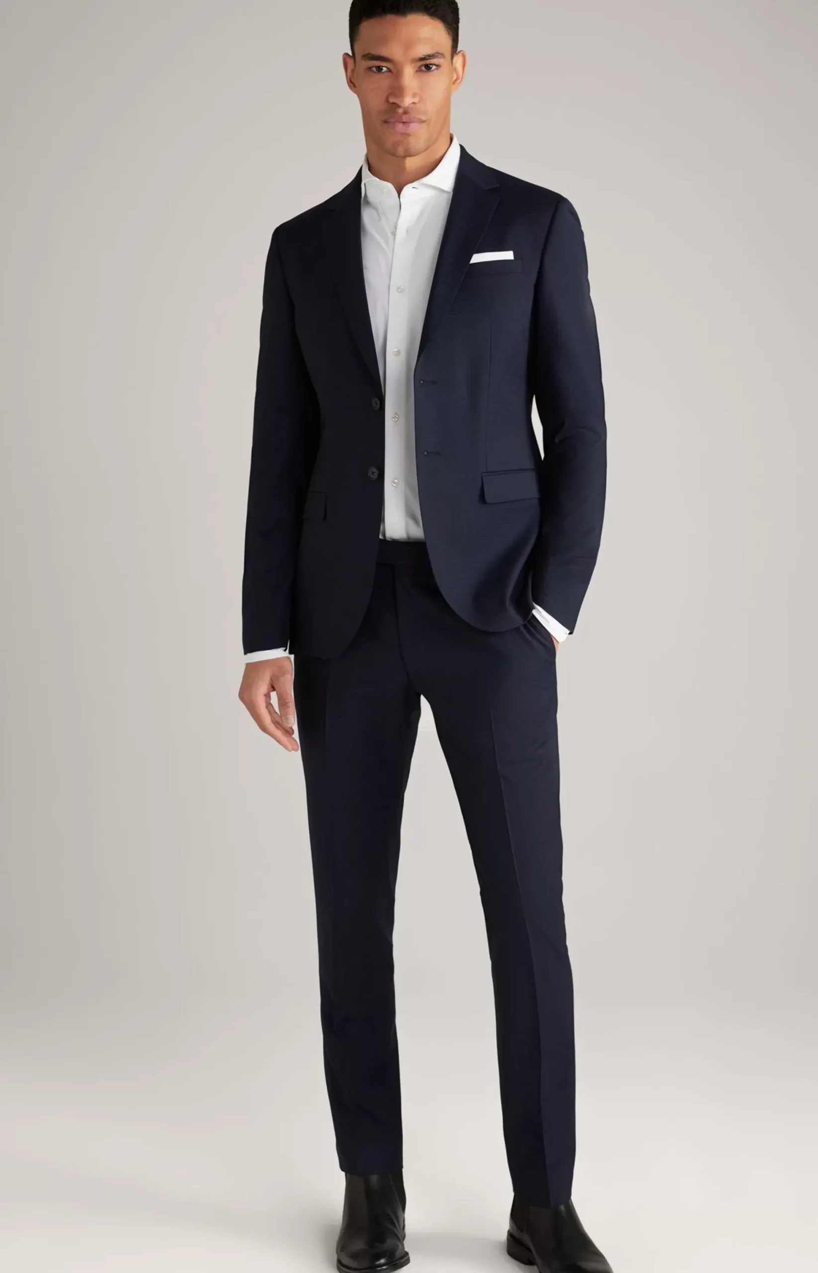 JOOP! Damon-Gun Suit in Dark Blue mélange dark blue melange