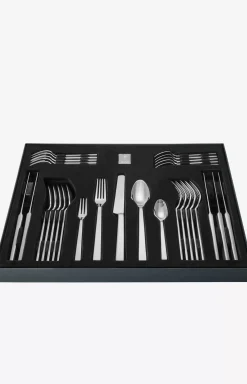 JOOP! Dining Glamour Cutlery Set - 30 pcs. with satin finish silver
