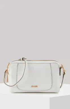 Clearance JOOP! Estate Casta Leather Shoulder Bag in white