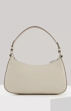 Clearance JOOP! Estate Loreen Leather Shoulder Bag in light grey