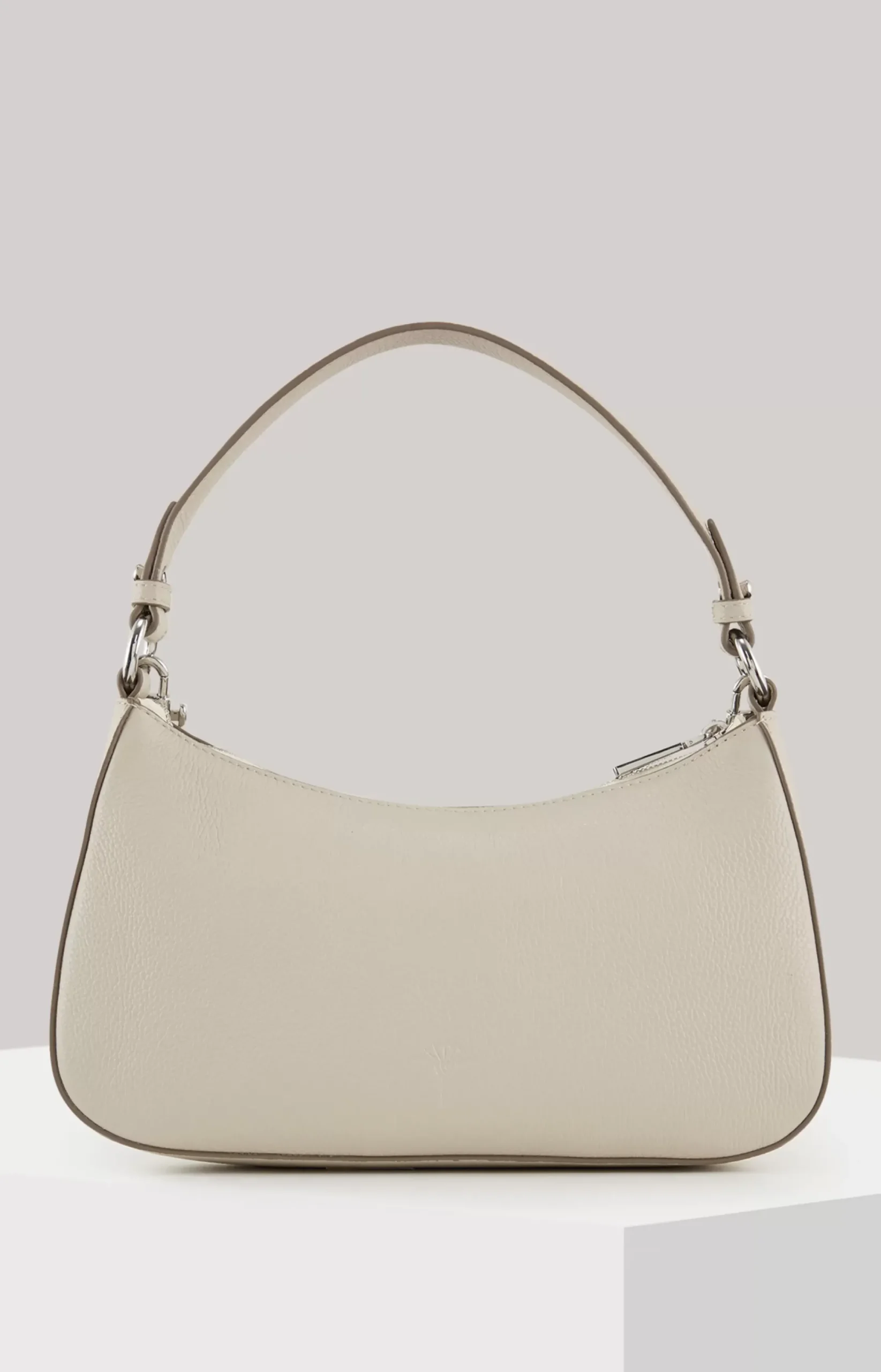 Clearance JOOP! Estate Loreen Leather Shoulder Bag in light grey