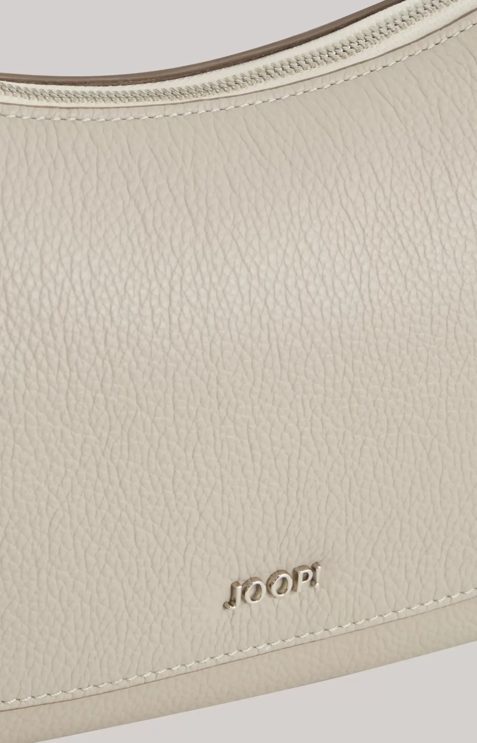 Clearance JOOP! Estate Loreen Leather Shoulder Bag in light grey
