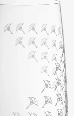 Sale JOOP! Faded Cornflower Long Drink Glass - Set of 2 matt white