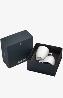 New JOOP! Faded Cornflower Mug - Set of 2 in white
