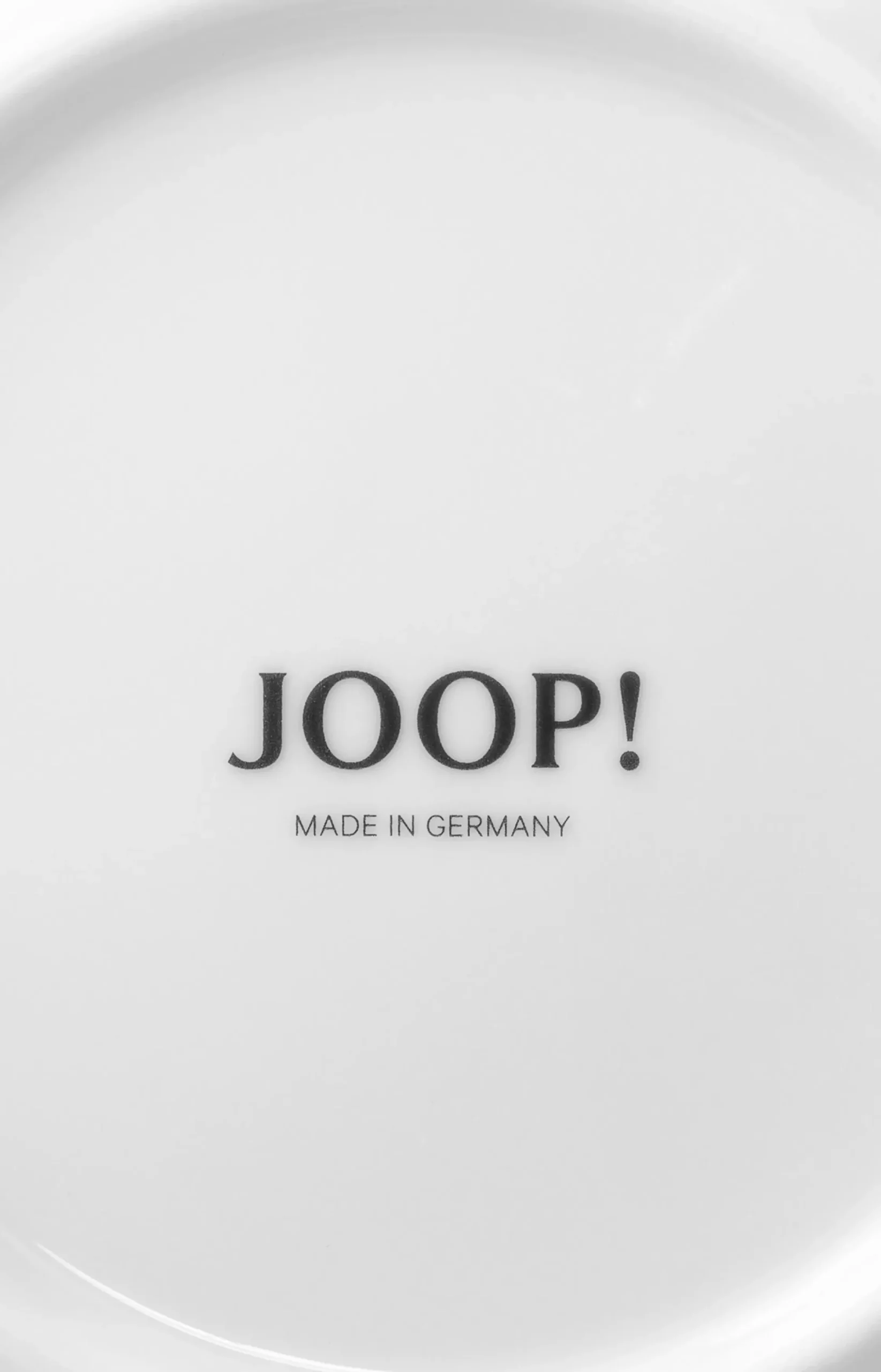 Best JOOP! Faded cornflower underplate in white