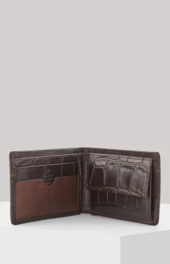 Outlet JOOP! Fano Nestor wallet in dark brown