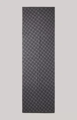 Clearance JOOP! Felix Cornflower Scarf in dark grey