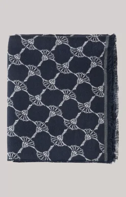 Online JOOP! Felix Cornflower Scarf in navy