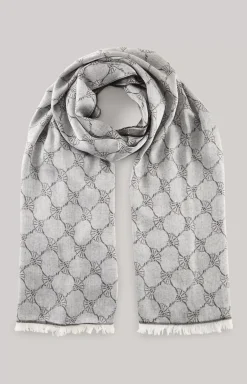 JOOP! Ferdis Scarf in /Silver Grey black