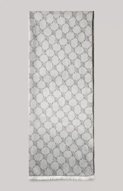 JOOP! Ferdis Scarf in /Silver Grey black