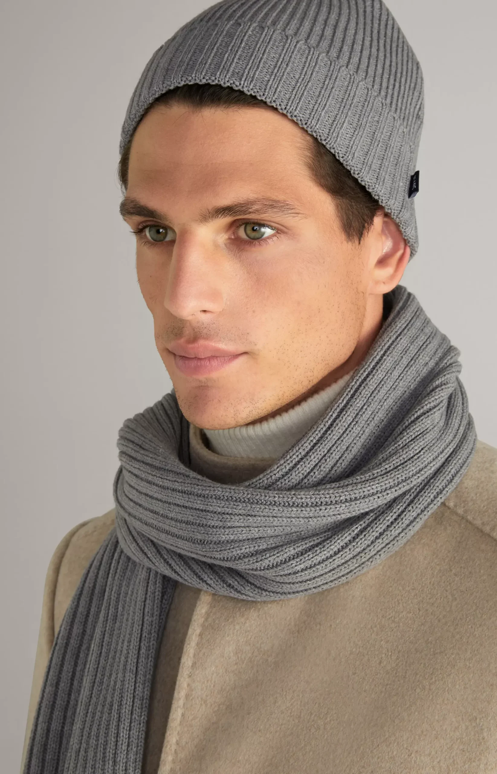 Outlet JOOP! Francis Knitted Beanie in grey