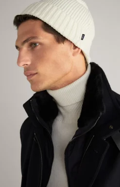 Best JOOP! Francis Knitted Beanie in off-white