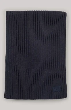 Hot JOOP! Francis Knitted Scarf in dark blue