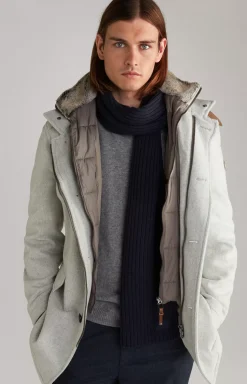 Hot JOOP! Francis Knitted Scarf in dark blue