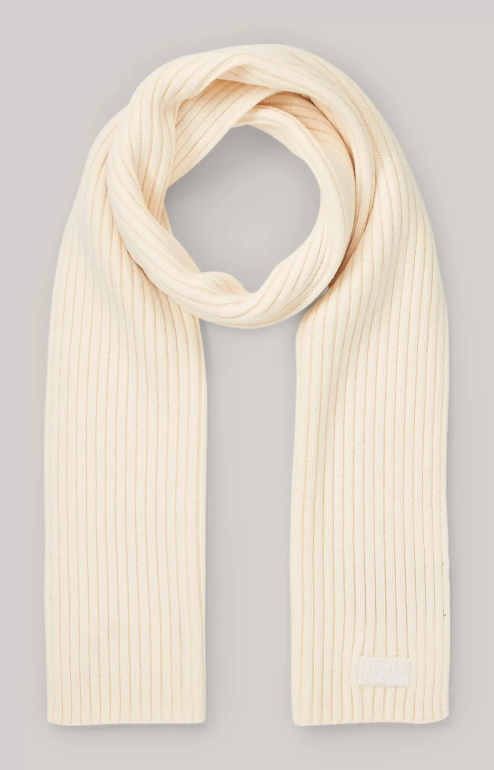 Sale JOOP! Francis Knitted Scarf in off-white