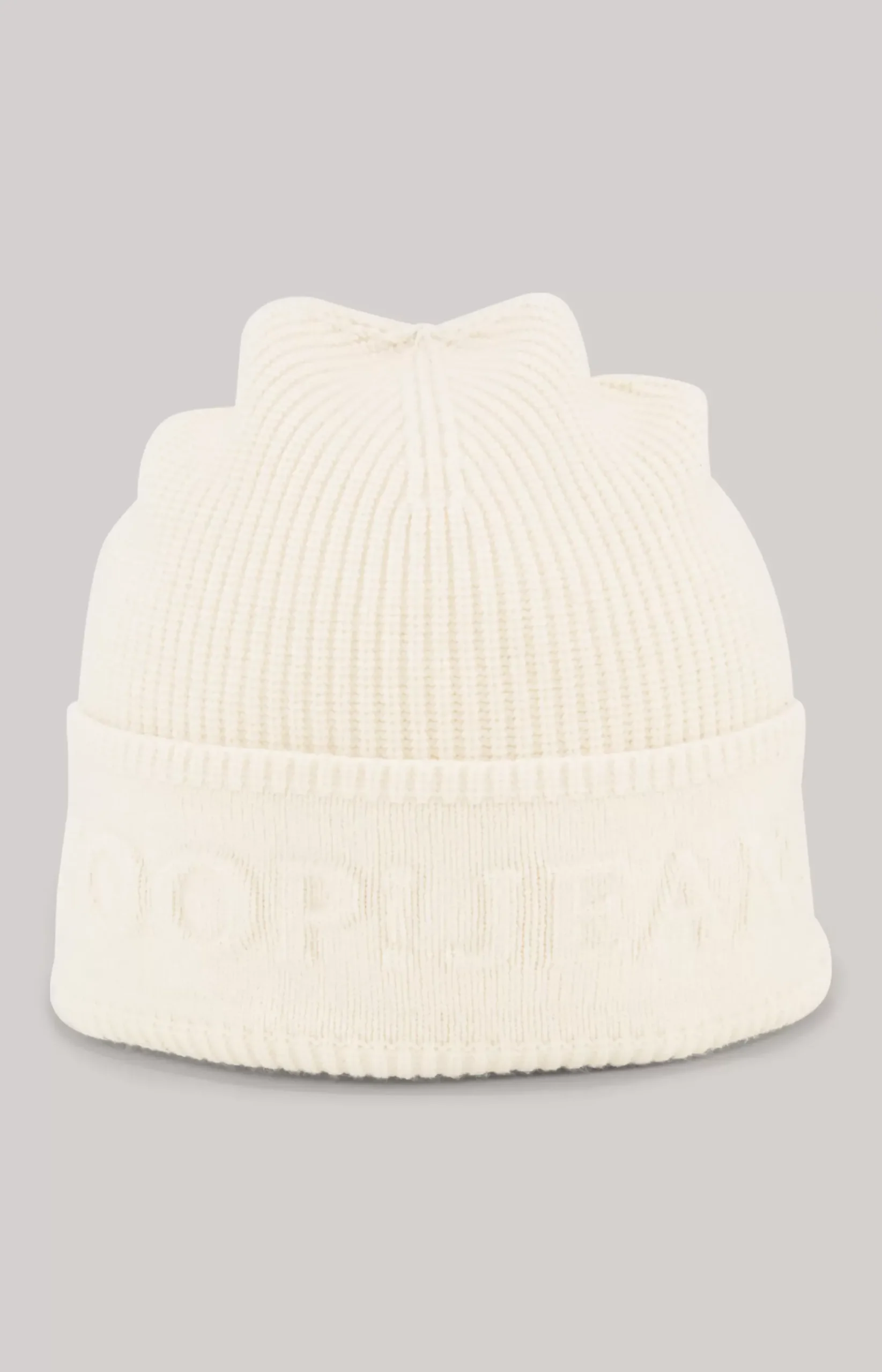 Sale JOOP! Fulvio Knit Beanie in ecru