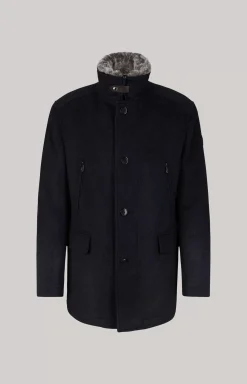 Online JOOP! Gary Coat in Mottled navy