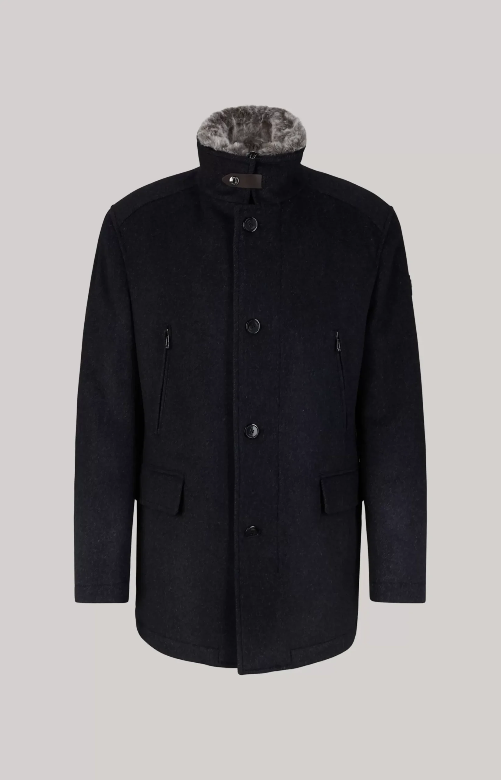 Online JOOP! Gary Coat in Mottled navy