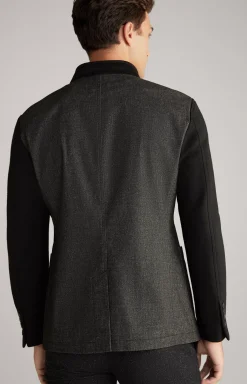 JOOP! Hankoz Jacket in grey/black melange