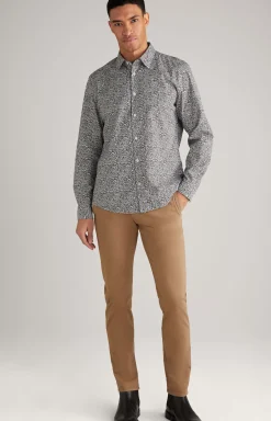 Discount JOOP! Hanson Cotton Shirt in navy/white