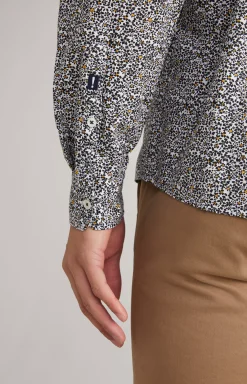 Discount JOOP! Hanson Cotton Shirt in navy/white