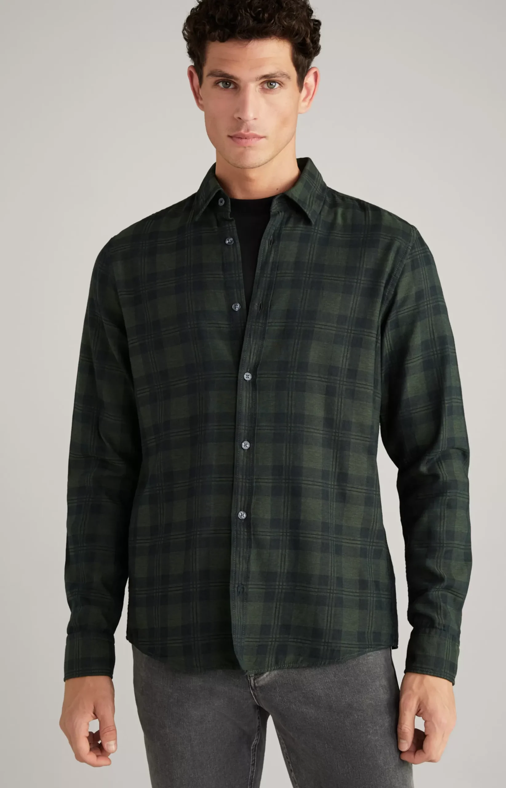 Hot JOOP! Hanson Shirt in dark green