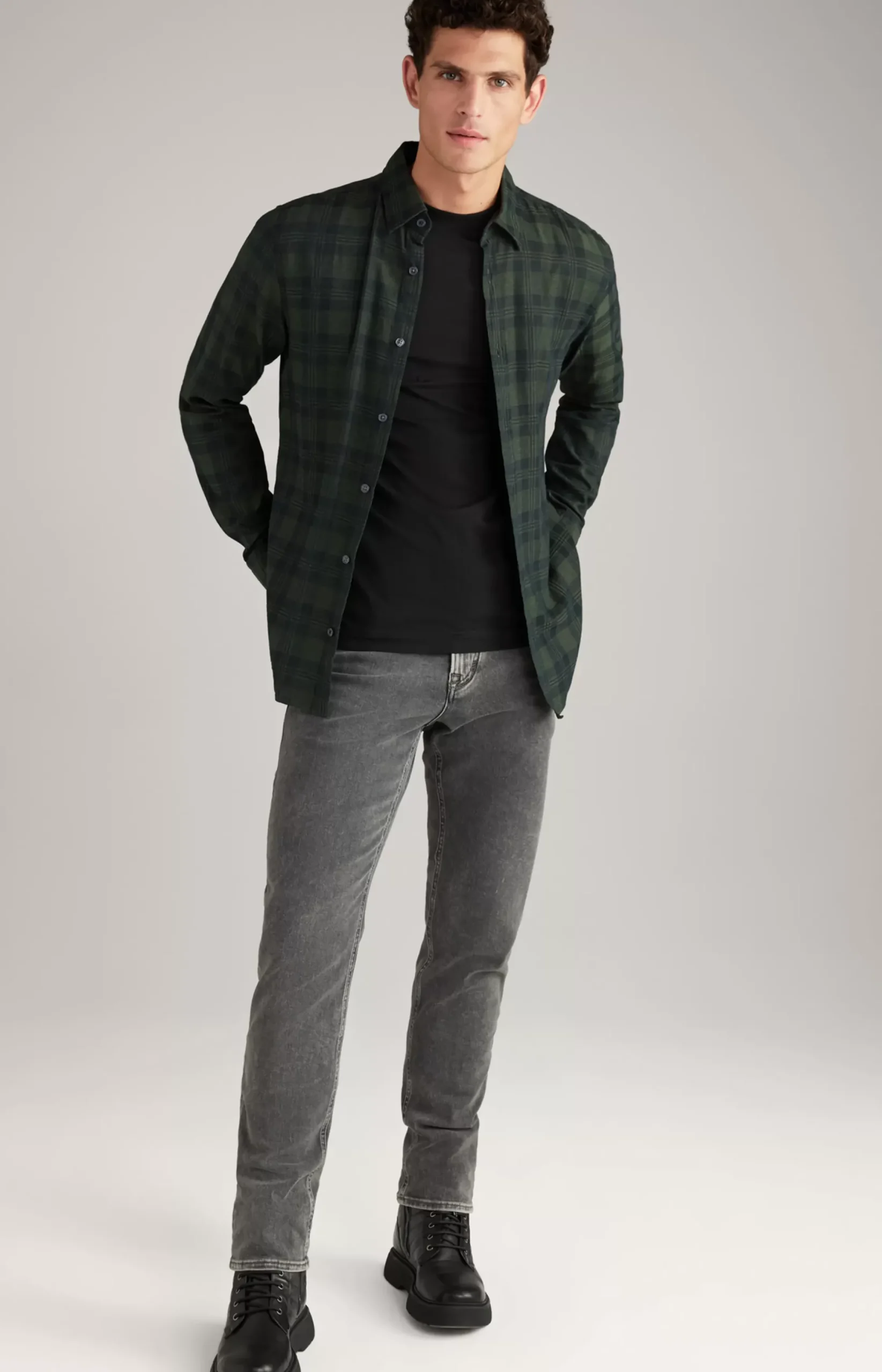Hot JOOP! Hanson Shirt in dark green