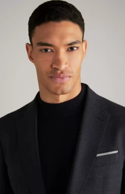 Hot JOOP! Haspar-Bloom Suit in Dark Blue mélange dark blue melange