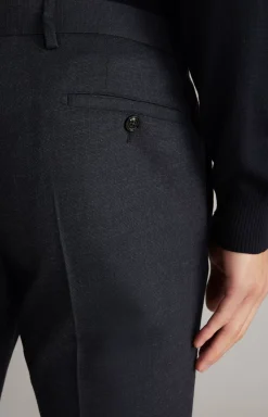 Hot JOOP! Haspar-Bloom Suit in Dark Blue mélange dark blue melange