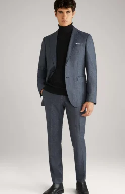 Online JOOP! Haspar-Bloom Virgin Wool Suit in blue