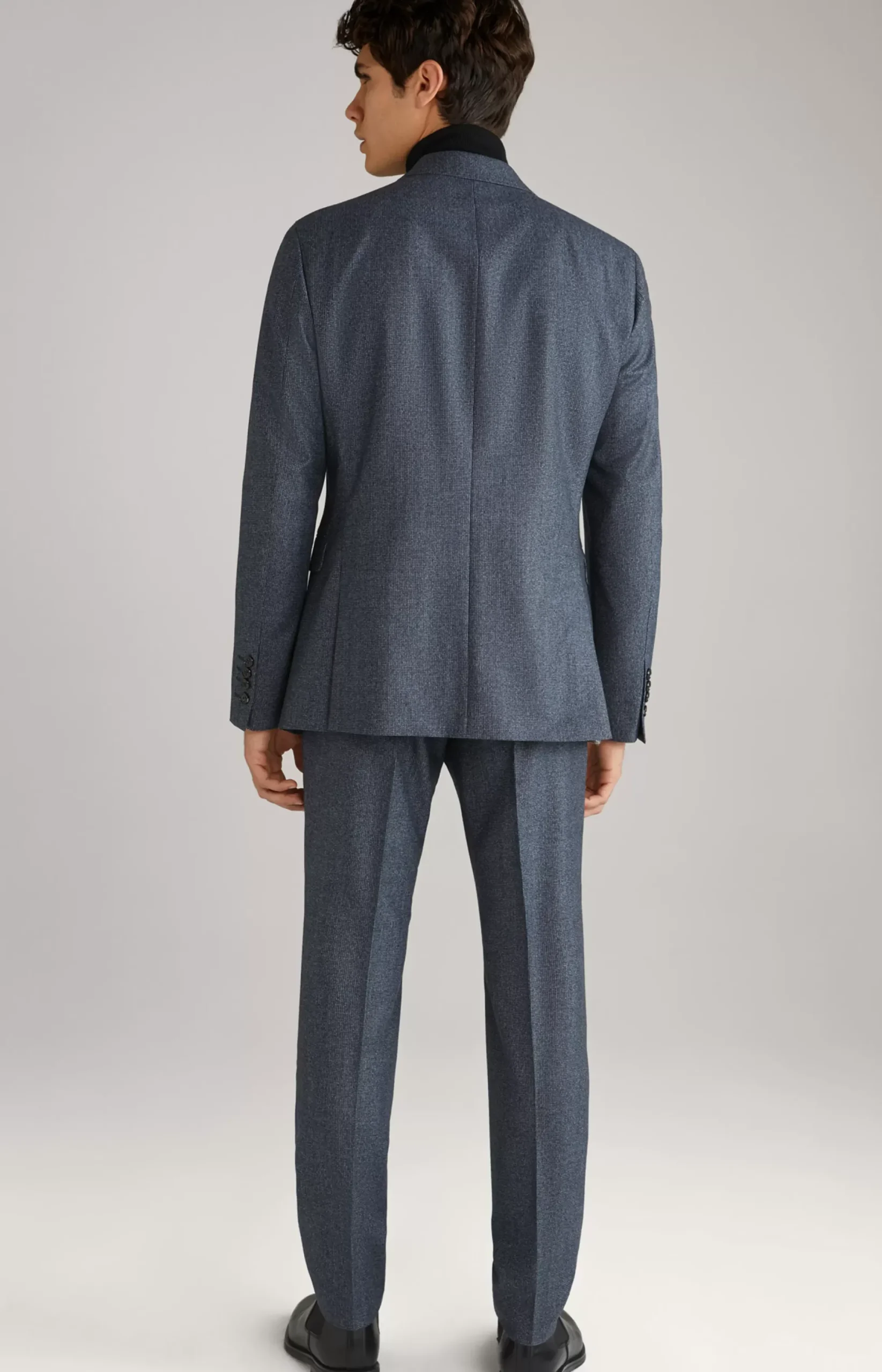 Online JOOP! Haspar-Bloom Virgin Wool Suit in blue