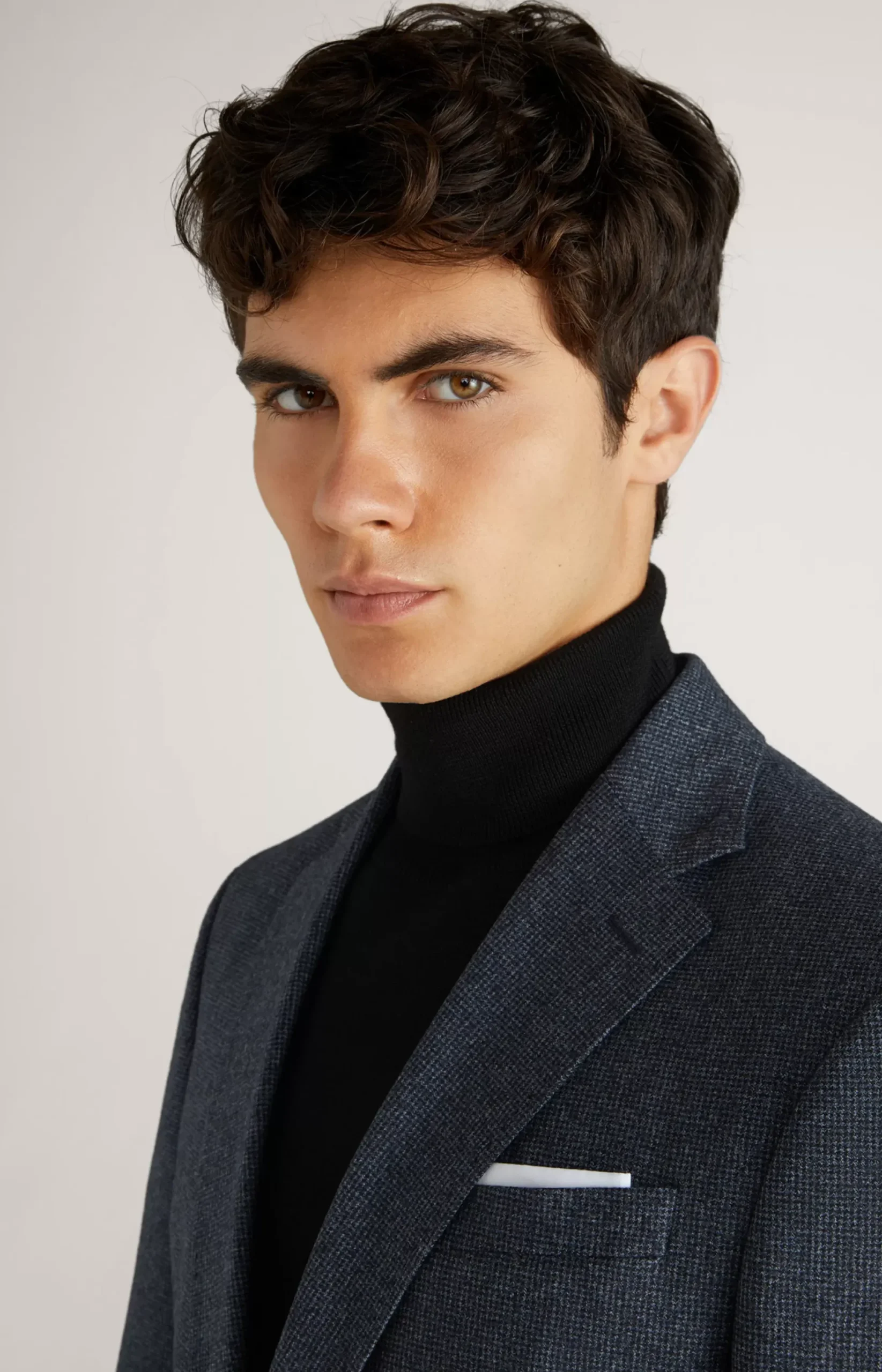 Online JOOP! Haspar-Bloom Virgin Wool Suit in blue