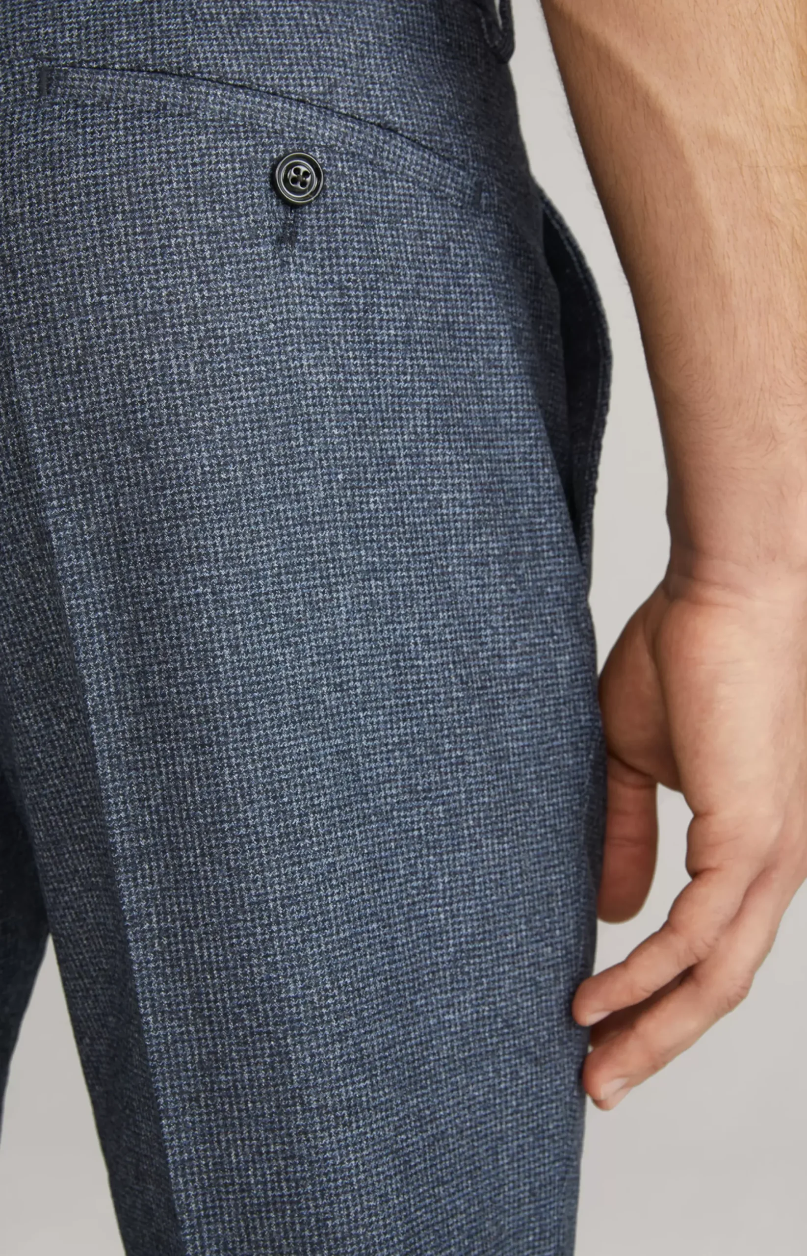 Online JOOP! Haspar-Bloom Virgin Wool Suit in blue