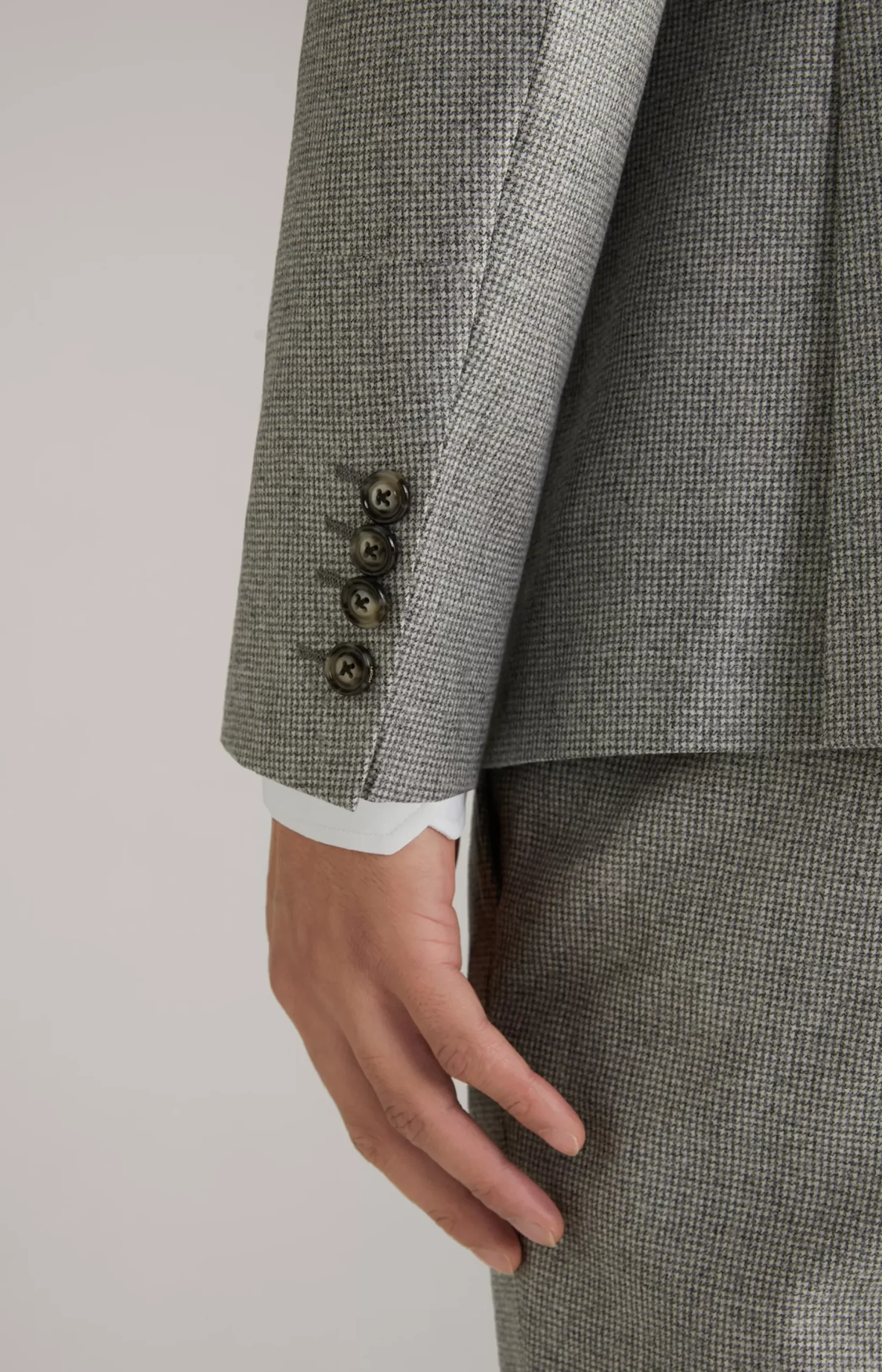 Clearance JOOP! Haspar-Bloom Virgin Wool Suit in light grey