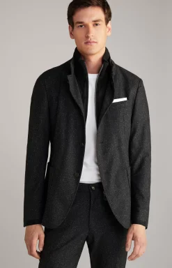 Discount JOOP! Hectar Jacket in Mottled Black black melange