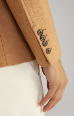 JOOP! Hectar Wool Mix Jacket in brown