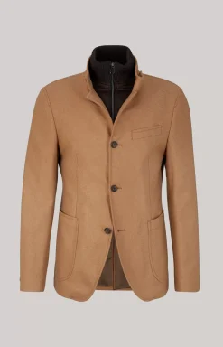 JOOP! Hectar Wool Mix Jacket in brown