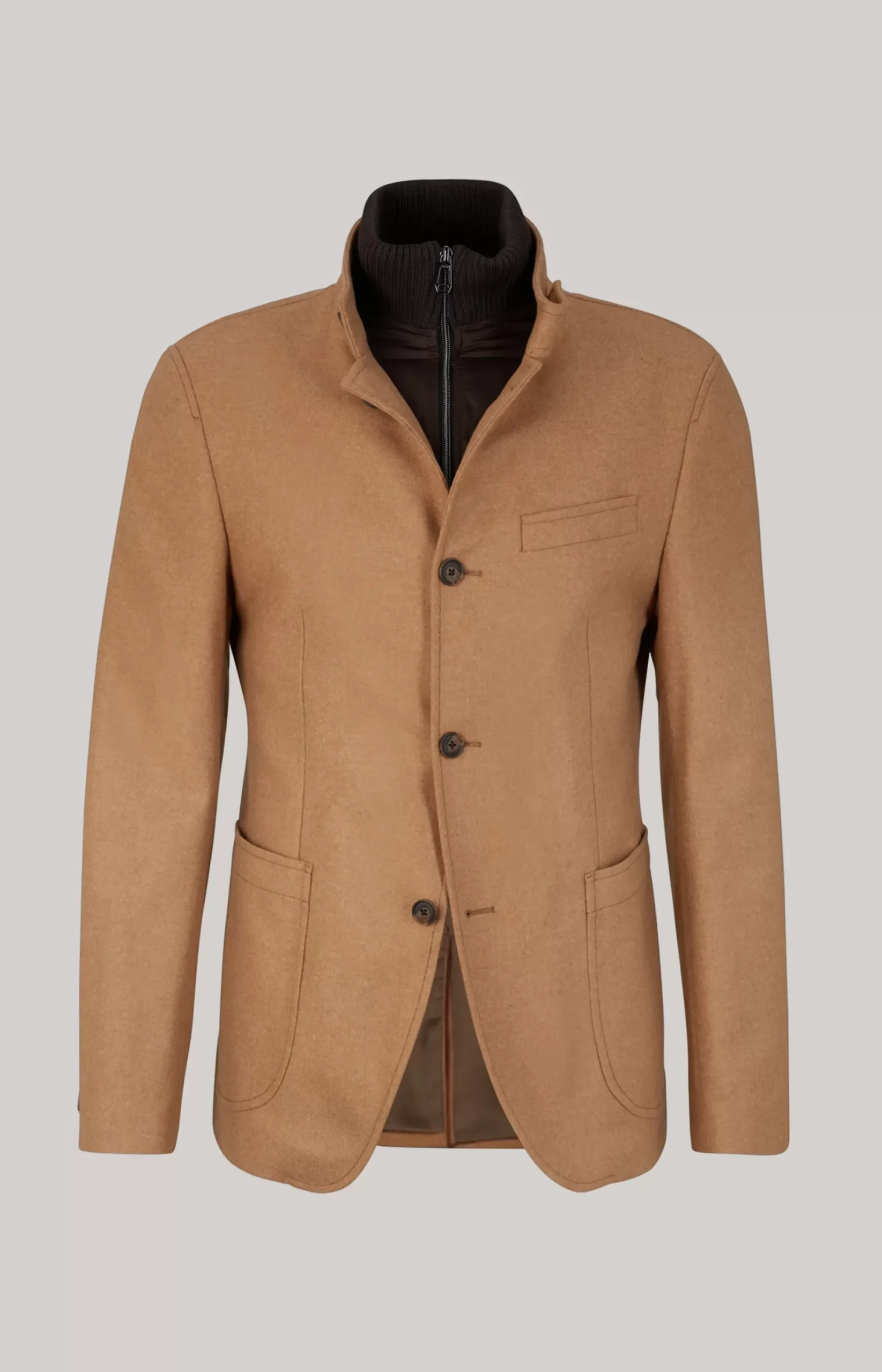JOOP! Hectar Wool Mix Jacket in brown