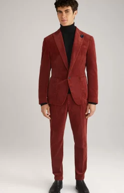 JOOP! Hedvin Corduroy Jacket in Rust rust red