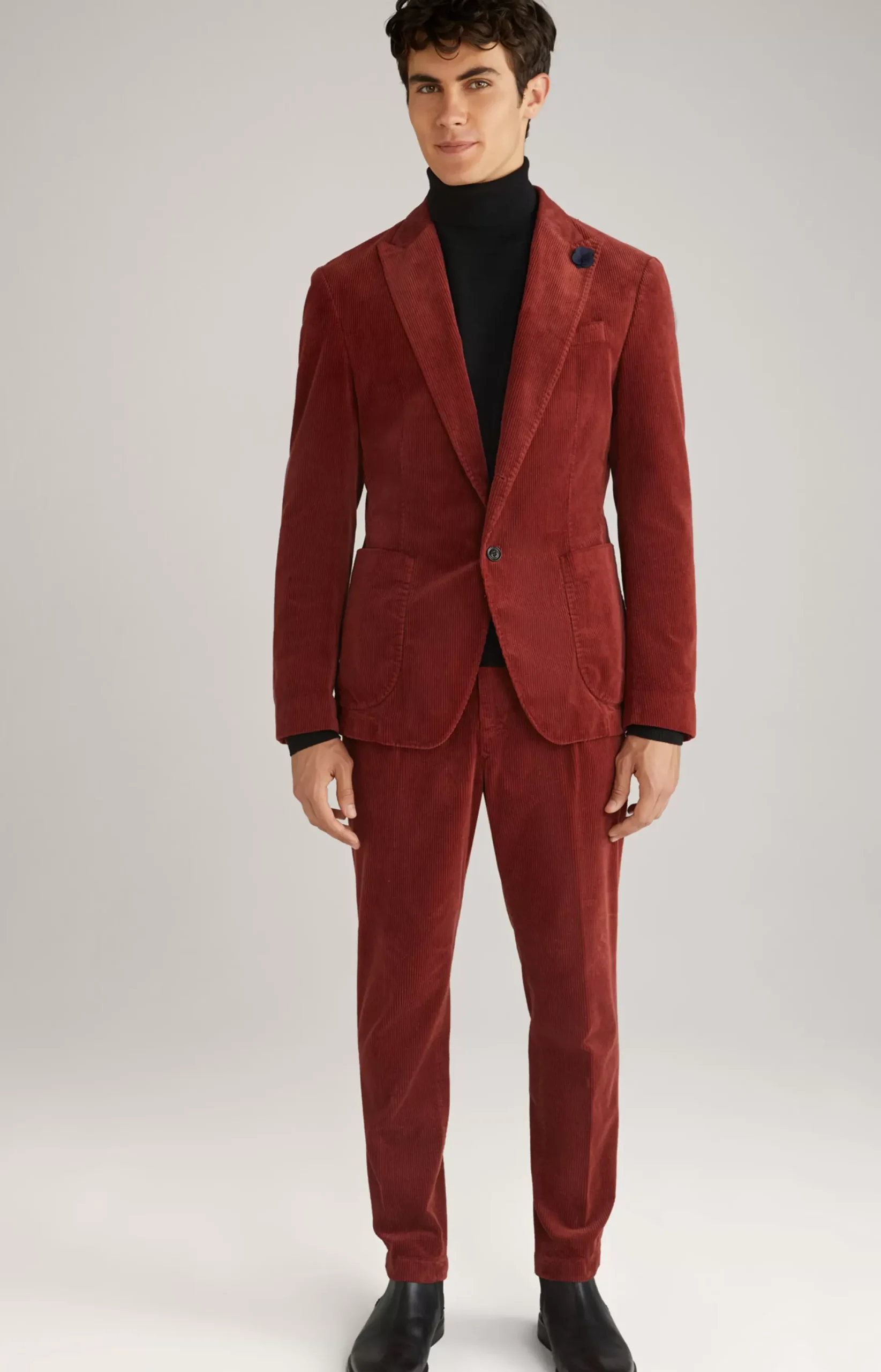 JOOP! Hedvin Corduroy Jacket in Rust rust red