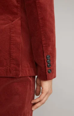 JOOP! Hedvin Corduroy Jacket in Rust rust red