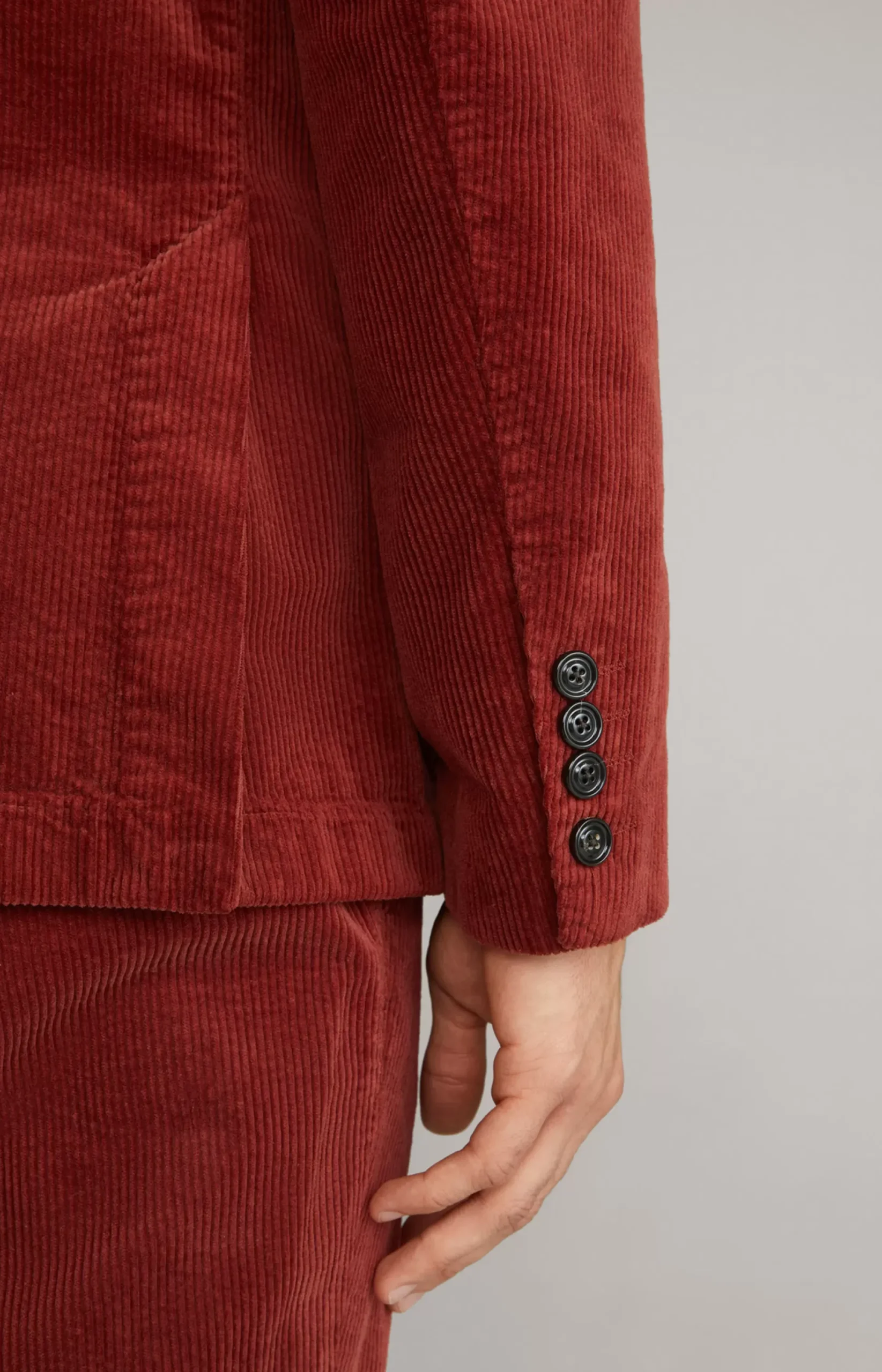 JOOP! Hedvin Corduroy Jacket in Rust rust red