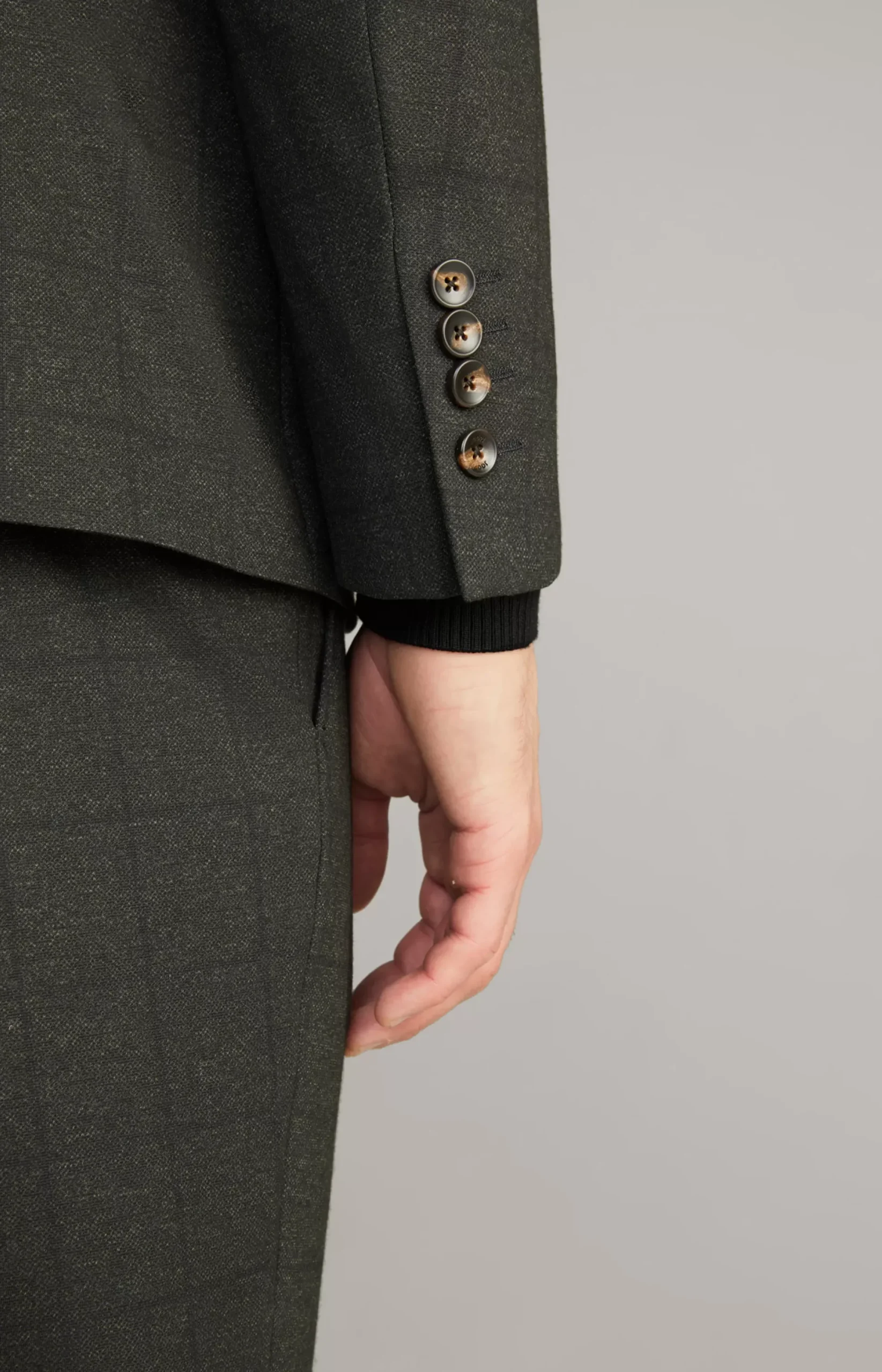 Clearance JOOP! Herby Modular Jacket in Green Check green chequered
